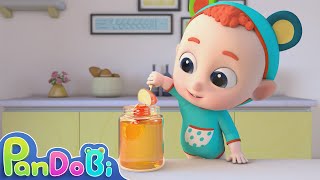 I Love Sweet Food  Sing Along Song  Pandobi Nursery Rhymes amp Kids Songs [upl. by Thayer]