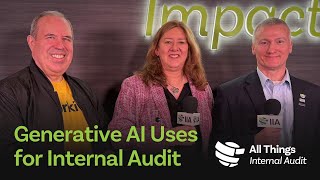 All Things Internal Audit AI Podcast Generative AI Uses for Internal Audit [upl. by Robinet]