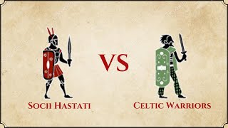 ROME II Total War  Socii Hastati VS Celtic Warriors [upl. by Aphrodite]