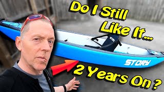 Story Highline Drop Stitch Kayak  2 Year Review [upl. by Hayotal728]