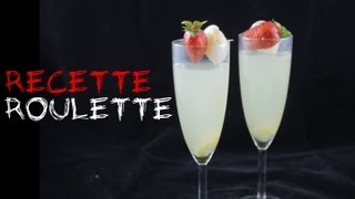 Recette  cocktail champagne gingembre et litchi [upl. by Helbonia]