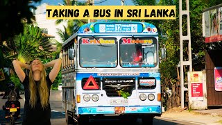 My 5050 experience taking buses in Sri Lanka and how I was threatened with the police [upl. by Ermina141]