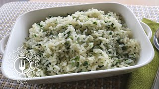 Arroz Blanco al Cilantro y Limon [upl. by Katrina]