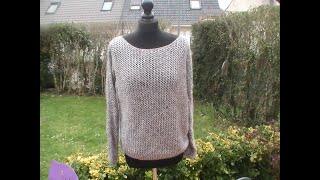 PULL AU TRICOT POUR FEMME [upl. by Sonnie779]