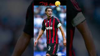 Maldinis career in europe is better than barca 💀💀💀 edit football maldini [upl. by Yelsa]