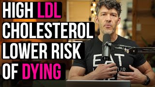 High LDL Cholesterol  Lower Risk of Death NEW 22 Year Study [upl. by Ahsaenat429]