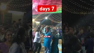 Navratri Days 7 Garba 🥰🤘💃💃 [upl. by Damas]