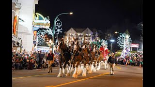 Gatlinburg 46th Annual Fantasy of Lights Christmas Parade [upl. by Wixted777]