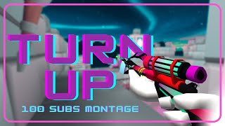 TURN UP  100 Subscribers Montage  Giveaway  Shell Shockers  CLOSED [upl. by Ecirtac]