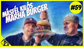 Másfél kilós Marha Burger 59 RG KONYHÁJA [upl. by Liberati507]