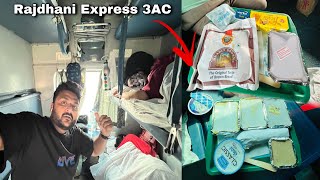 Rajdhani Express 3rd AC Journey  Bengaluru Rajdhani  IRCTC 3AC food Review [upl. by Gretchen]