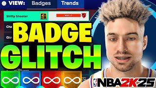 FASTEST MAX BADGES amp 99 OVERALL METHOD on NBA 2K25  BEST BADGE amp MyPOINTS GLITCH on 2K25 [upl. by Aniraz791]