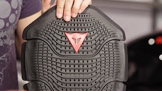 Dainese Manis G Back Protector Insert Review at RevZillacom [upl. by Panchito]