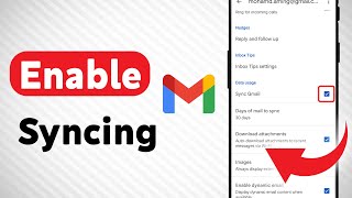 How to Enable Syncing on Gmail Updated [upl. by Bruns]