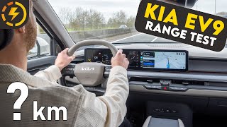 Kia EV9 Range Test  How far can an electric tank go [upl. by Sumetra]