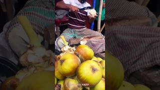 🇧🇩 Palm Fruit Cutting amp Eating ASMR  Bangladeshi Street Food Sensation foodie streetfood short [upl. by Tatiania]