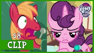 Big Mac Eavesdrops on Sugar Belles Conversation The Break Up Break Down  MLP FiM HD [upl. by Airamak]