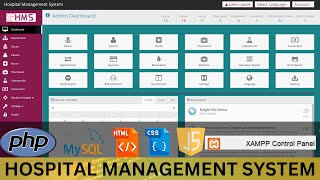 Web Application Project Using HTML PHP and MYSQL  Hospital Management System Using PHP [upl. by Divadleahcim277]