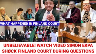 Unbelievable See What Simon Ekpa Did In Finland Court As Judge Decides His Fate [upl. by Izawa94]