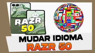 Como Mudar o Idioma do Motorola Razr 50 [upl. by Pace25]