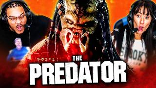 THE PREDATOR 2018 MOVIE REACTION FIRST TIME WATCHING Full Movie Review [upl. by Lacym]