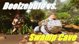 Ark Survival Ascended Swamp Cave versus Beelzebufo [upl. by Goldstein]