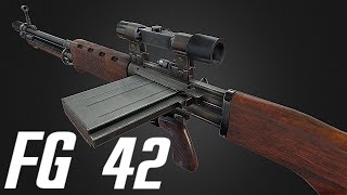 Fallout 4  FG42 Showcase  Weapon Mod  WW2 Weapons  PC  By Bwones [upl. by Tuchman]