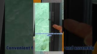 Folding King Kong screen window easy to disassemble child safety double hook lockqiangning [upl. by Leelahk]