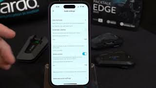 Cardo Connect App Audio settings [upl. by Nairret]