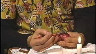 How To Paint a Pysanky Easter Egg [upl. by Nedah]