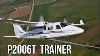 Tecnam P2006 Twin Is Perfect For Training New Pilots [upl. by Annavaig829]