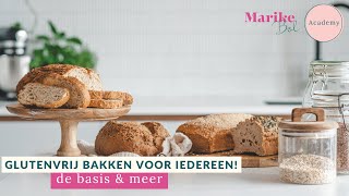 Marike Bol  Jaarprogramma Glutenvrij bakken voor iedereen  de basis amp meer [upl. by Idnor]