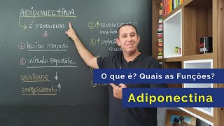 O Que é Quais as Funções Adiponectina [upl. by Eldrid542]