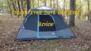 Ozark Trail 6P Dark Rest Tent DemoReview [upl. by Reinald]