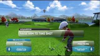 Golf 3 hole match champion opponent Kinect Sports Season Two Xbox 360 720P gameplay [upl. by Menashem306]