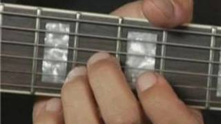 Root Position of Eb Major Guitar Chord on the Top Strings  Guitar Chord Dictionary 22 [upl. by Marigold]