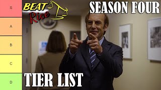 Better Call Saul Season Four Tier List  Ranked and Reviewed [upl. by Lluj]