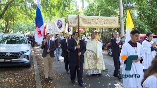 Fraternidad de San Pío X celebró la Solemnidad del Corpus Christi [upl. by Aisya]