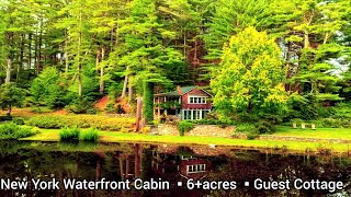 New York 1880 Waterfront Stone House For Sale  NY Waterfront Cabin  ATTENTION Investors [upl. by Rolandson]