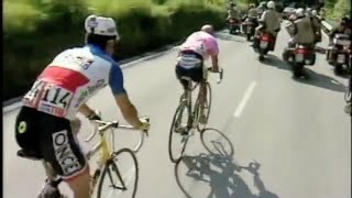 Pantani at Oropa  Giro dItalia 1999 [upl. by Ellened]