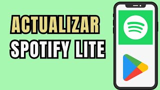 👉😱 COMO ACTUALIZAR SPOTIFY LITE A SU ULTIMA VERSION DISPONIBLE 🔄️ [upl. by Trebloc]