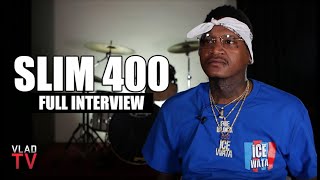 Slim 400 on Joining Tree Top Pirus Getting Shot 9 Times on His Block Full Interview [upl. by Adalia]