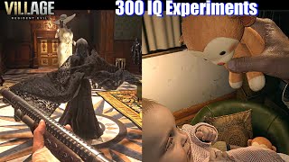 300 IQ Experiments in Resident Evil Village RE8 [upl. by Eynttirb]