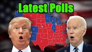 Latest 2024 US Presidential Election Polls [upl. by Hilbert127]