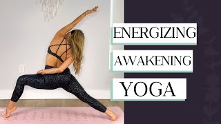 Energizing Morning Yoga Awaken Your Body and Mind [upl. by Malliw776]