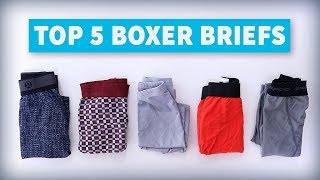 Best Underwear For Men  Top 5 Boxer Briefs ExOfficio Lululemon Tani and More [upl. by Quintie410]