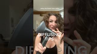 Diffusing tips for wavy amp curly hair with LAIFEN HIGH SPEED HAIR DRYER [upl. by Attenborough]