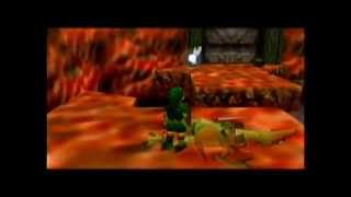 The Legend of Zelda Ocarina of Time Master Quest Only  Dodongos Cavern Complete [upl. by Ahsinej]