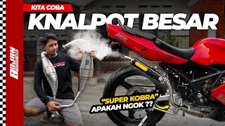 KNALPOT NINJA RR SPEK PORTING ‼️ LEBIH GACOR  RS1 KOMPETISI SUPER COBRA NINJA 2TAK RR R SS [upl. by Rabah]