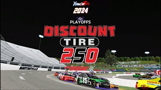 2024 YoruCAR Xfinity Series Playoffs  Discount Tire 250 at Martinsville Race 3132 [upl. by Ahsiened]